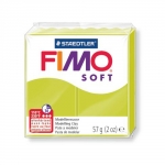 8020-52 FIMO Soft зелёный лайм, запекаемая полимерная глина, 57 г.